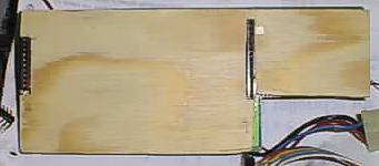Power supply with plywood